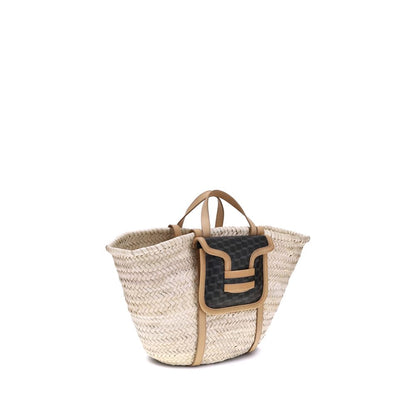 Pierre Hardy Beige Raffia Shoulder Bag Pierre Hardy