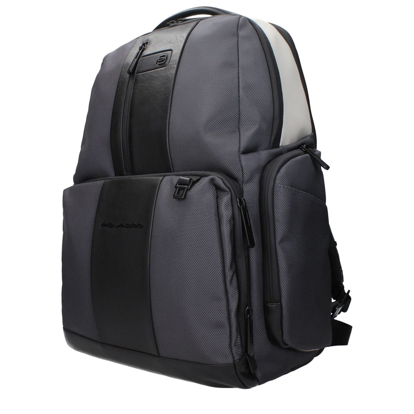 Piquadro Gray Nylon Backpack 1728,75667636384,Backpacks - Bags,Bags,Gray,Men,New with tags,Piquadro