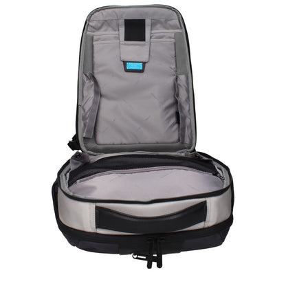 Piquadro Gray Nylon Backpack 1728,75667636384,Backpacks - Bags,Bags,Gray,Men,New with tags,Piquadro