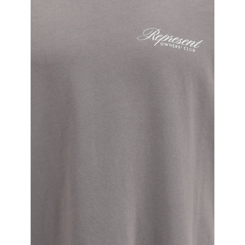Represent Gray Cotton Sweatshirt Represent