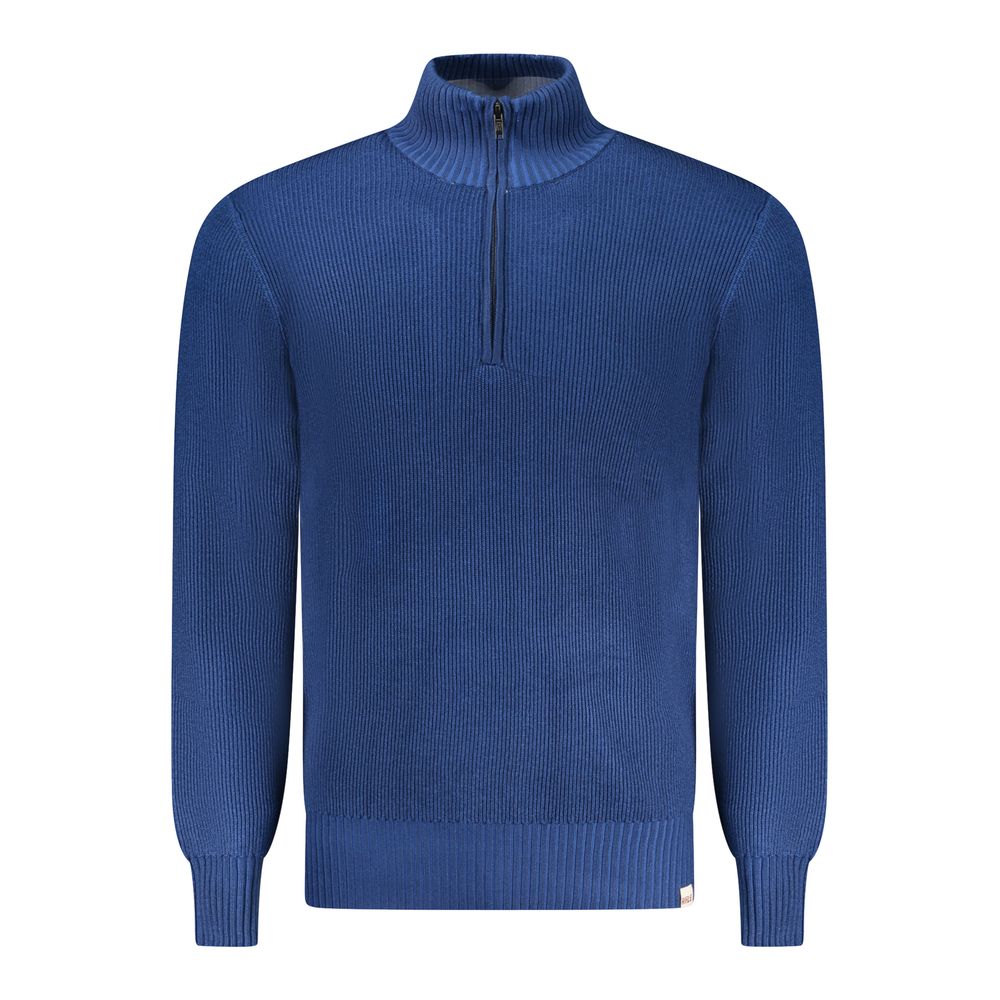 Rifle Blue Nylon Men Sweater Rifle