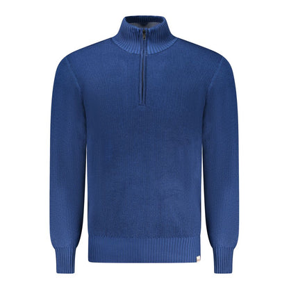 Rifle Blue Nylon Men Sweater Rifle