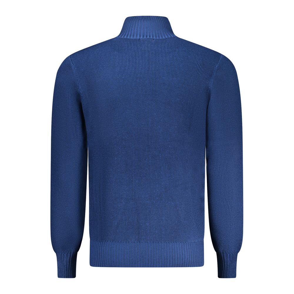 Rifle Blue Nylon Men Sweater Rifle