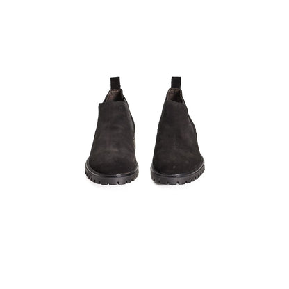 Roberto Pepe Luxury Black Calfskin Men Boot