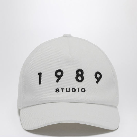 1989 STUDIO Striped baseball patch cap S03UHE004UFAB003/Q_1989-4000_100