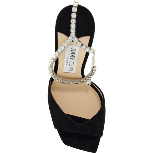 Jimmy Choo saeda 100 suede leather sandals Sandals Jimmy Choo