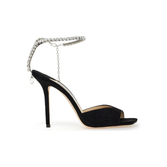 Jimmy Choo saeda 100 suede leather sandals Sandals Jimmy Choo