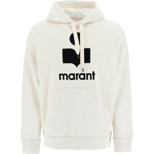 Marant 'miley' hoodie with flocked logo Topwear Marant