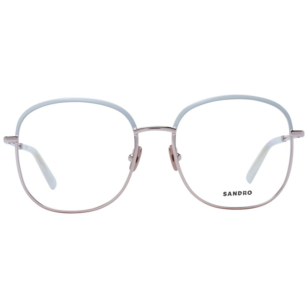Sandro White Metal Glasses (Frames) Sandro