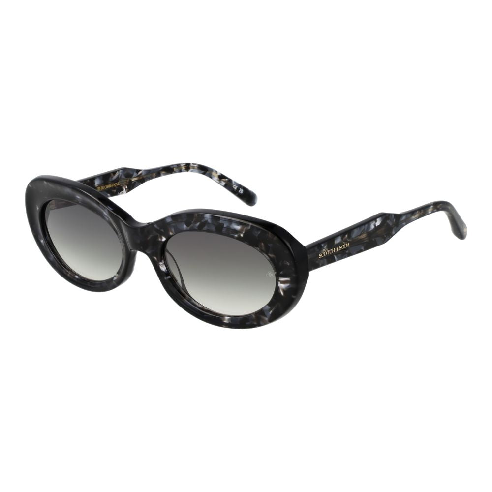 Scotch & Soda Black Acetate Sunglasses Scotch & Soda