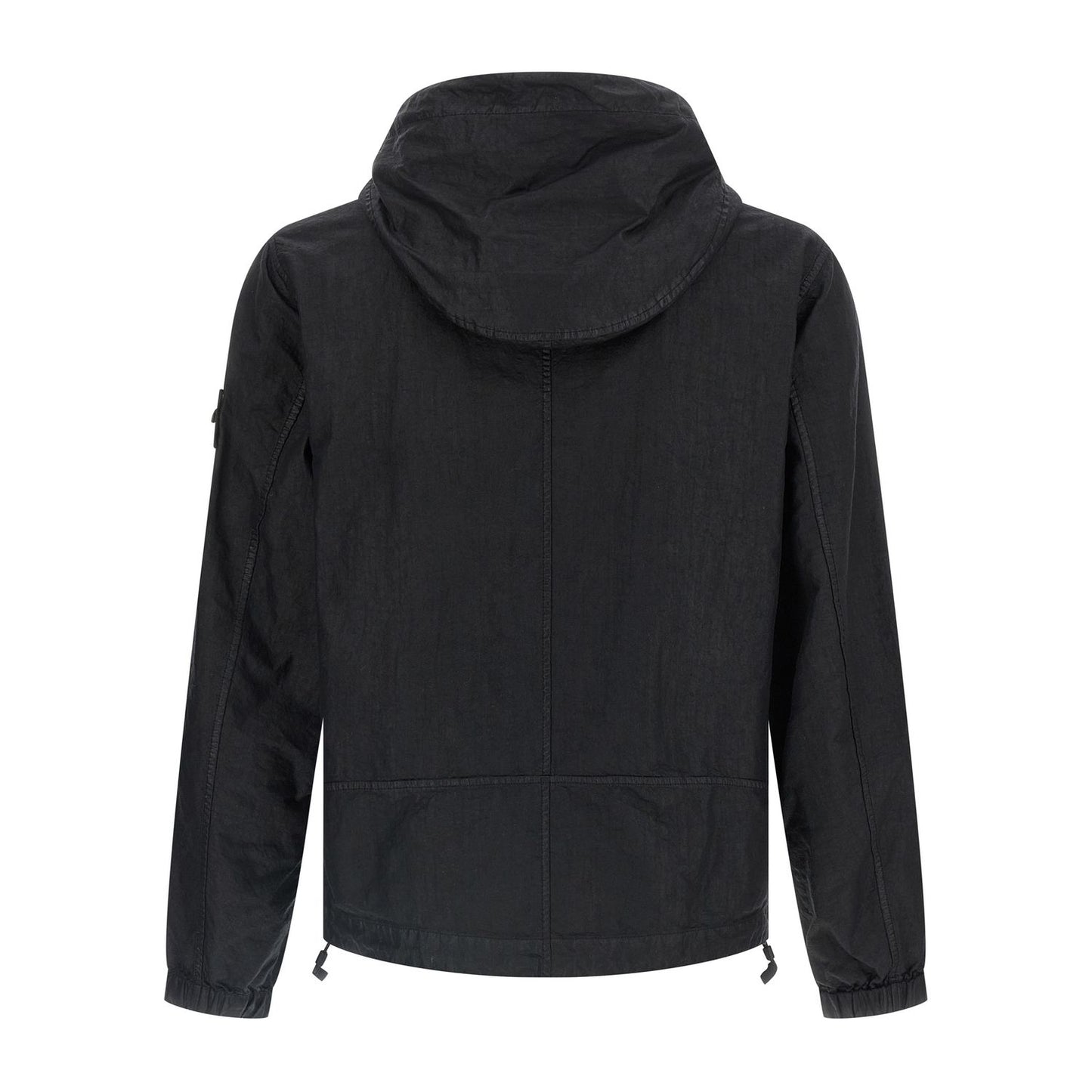 Stone Island Black Polyamide Shell Jacket