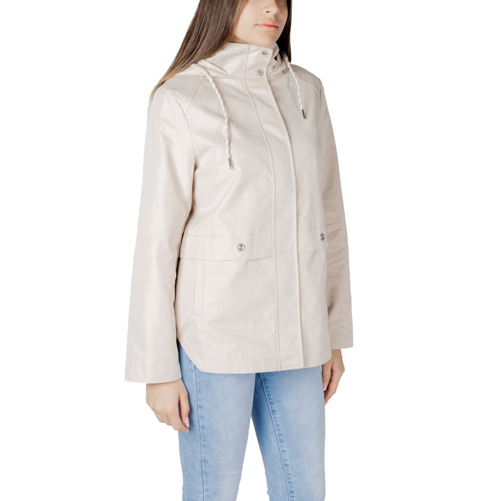 Street One Beige Cotton Parka Street One