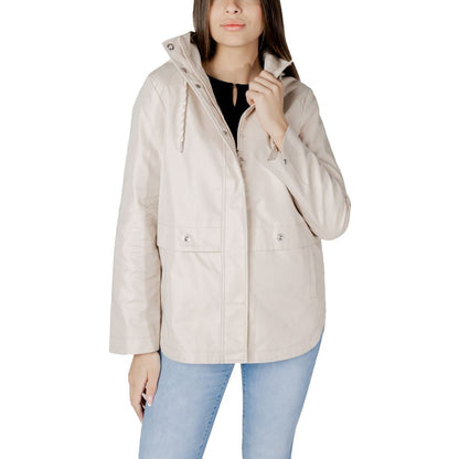 Street One Beige Cotton Parka Street One