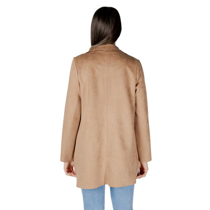 Street One Beige Polyester Trench Coat Street One