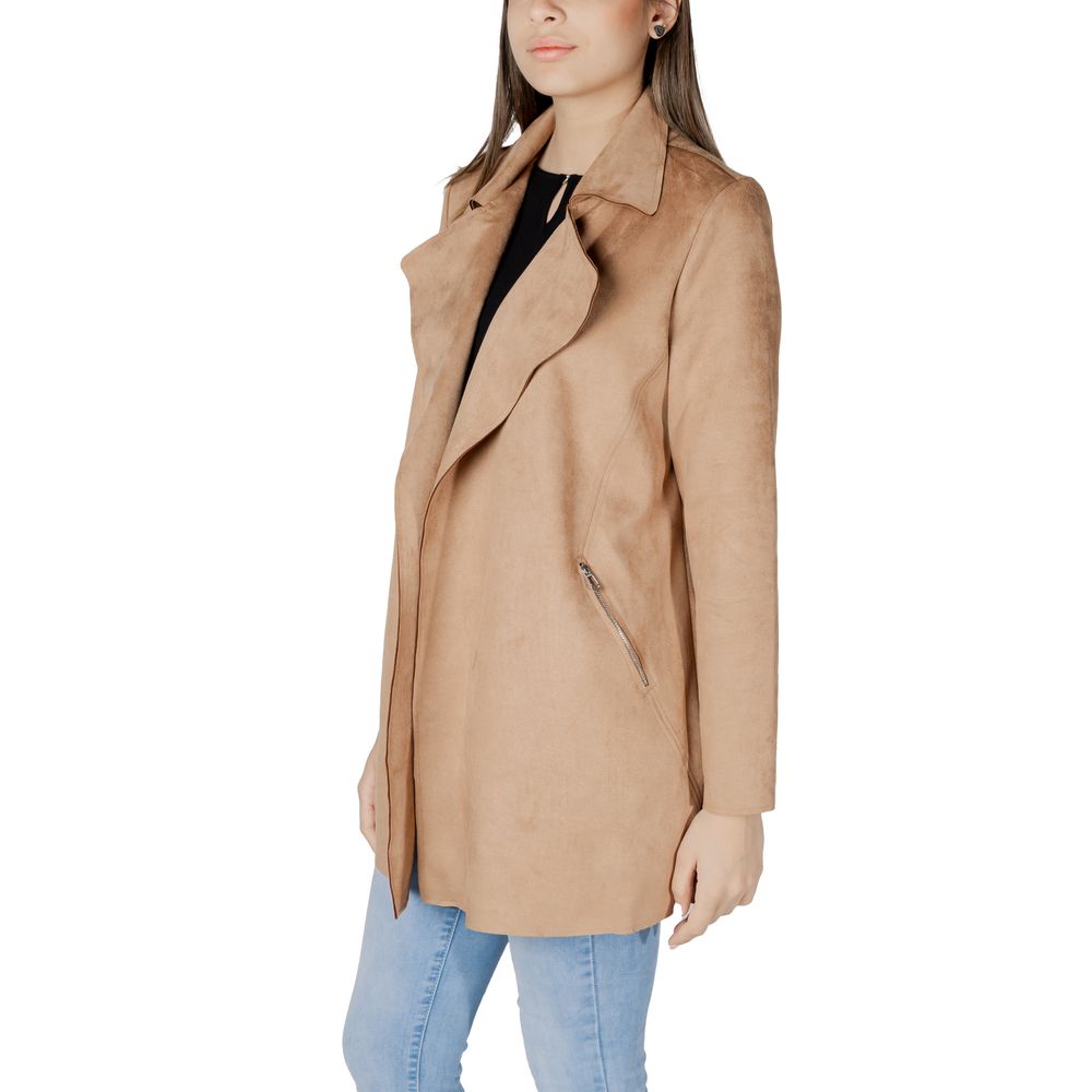 Street One Beige Polyester Trench Coat Street One
