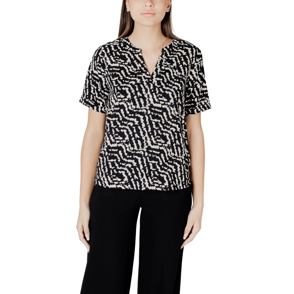 Street One Black Viscose Blouse Street One