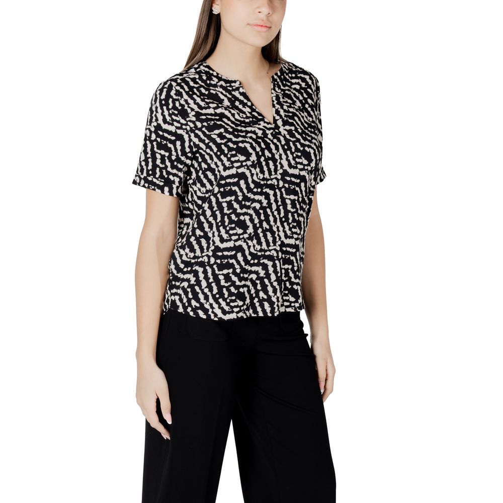 Street One Black Viscose Blouse Street One