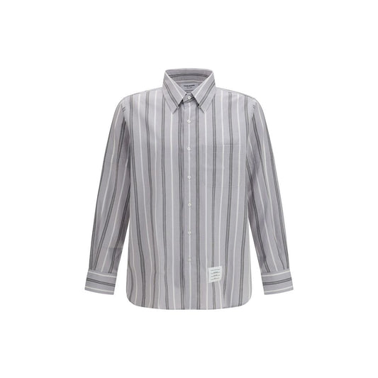 Thom Browne Gray Cotton Pattern Shirt 1,1728,2,4,72470364320,Clothing,Gray,Men,New with tags,Pattern - Shirts - Clothing,Shirts - Clothing,Thom Browne