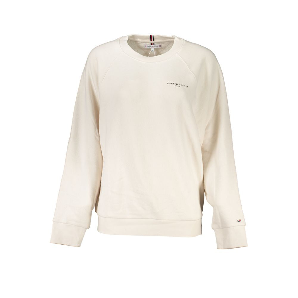 Tommy Hilfiger Beige Cotton Women's Sweatshirt