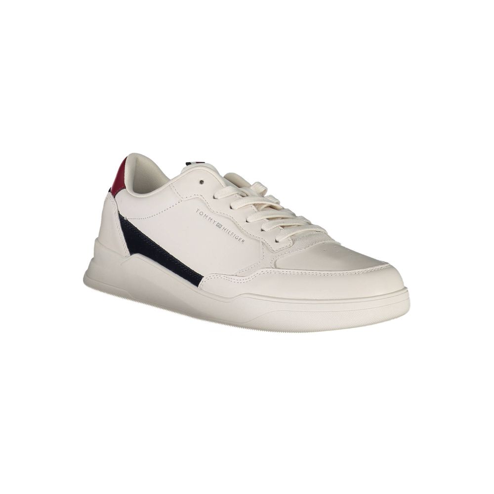 Tommy Hilfiger Bianco Leather Men Sneaker