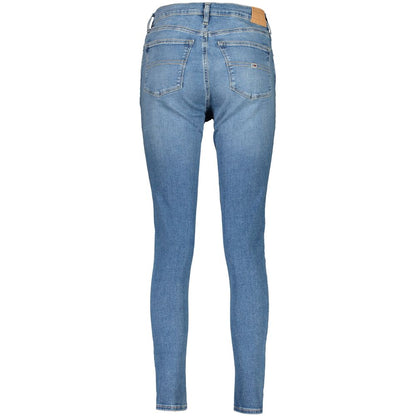 Tommy Hilfiger Blu Cotton Women Skinny Jean