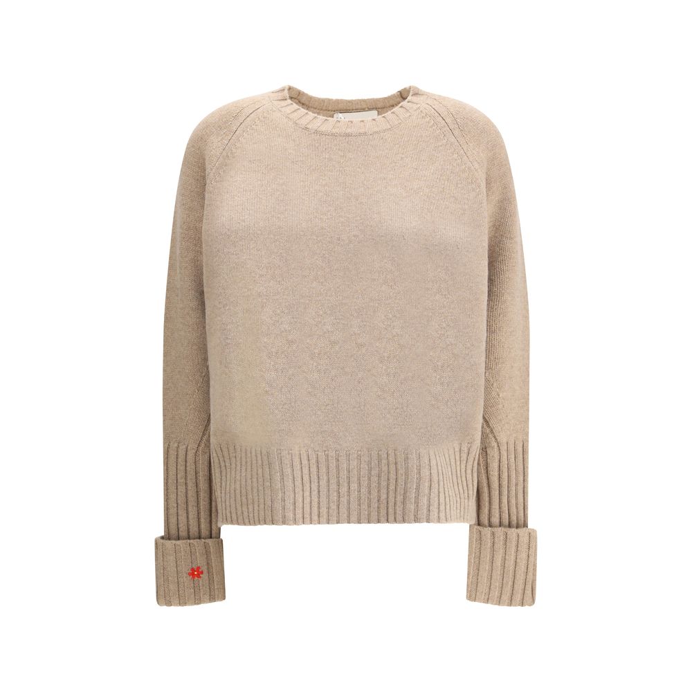 Tory Burch Beige Merino Wool Sweatshirt Tory Burch