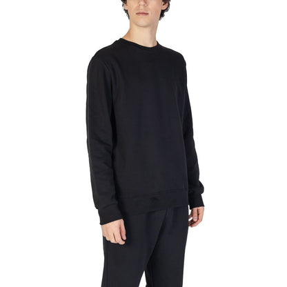 Underclub Black Cotton Sweatshirt Underclub