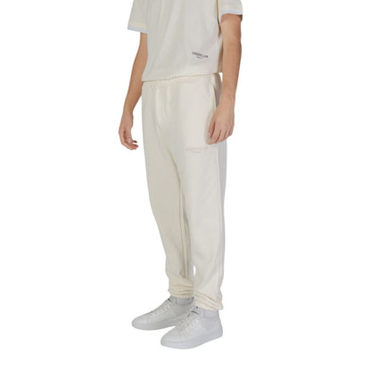 Underclub Cream Cotton Joggers (Workout Pants) Underclub