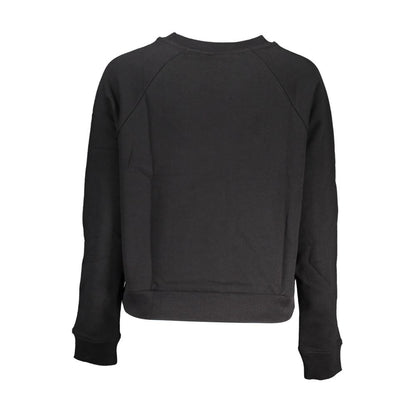 Vans Black Cotton Women Sweatshirt Vans