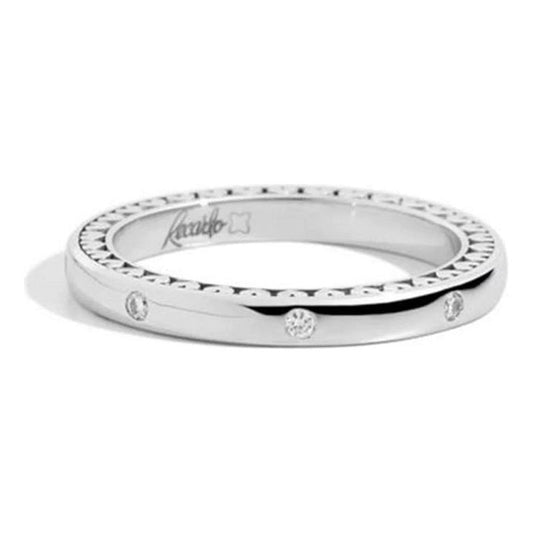 ANELLI RECARLO MOD. W14FD005_B012-13 DESIGNER FASHION JEWELLERY RECARLO JEWELS Light Gray