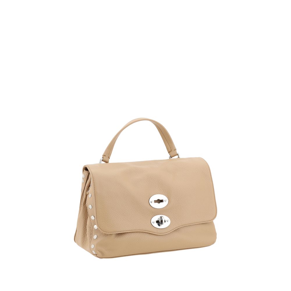 Zanellato Beige Calf Leather Bos Taurus Shoulder Bag Zanellato