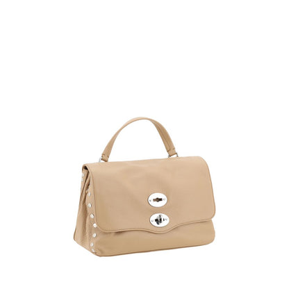 Zanellato Beige Calf Leather Bos Taurus Shoulder Bag Zanellato
